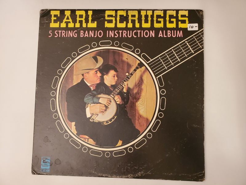 Earl Scruggs 5 String Banjo Instruction Album vinyl record